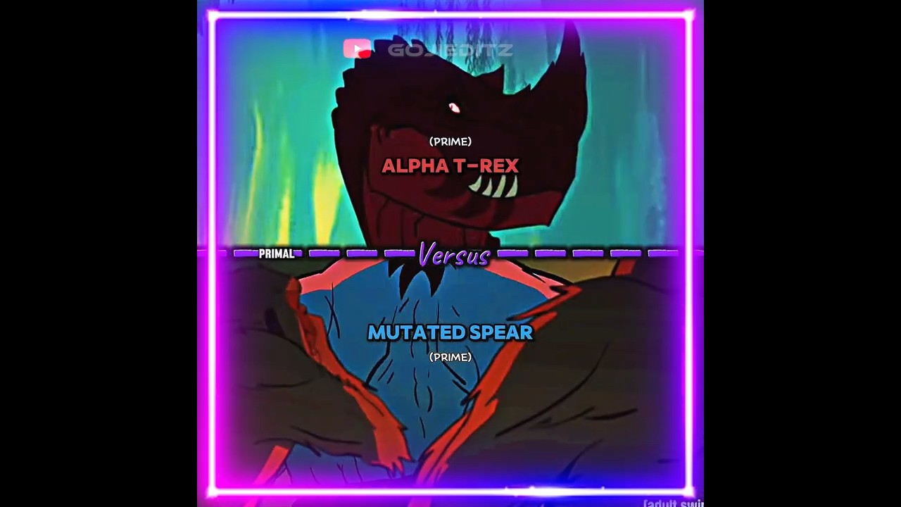 Alpha T-Rex vs Mutated Spear 