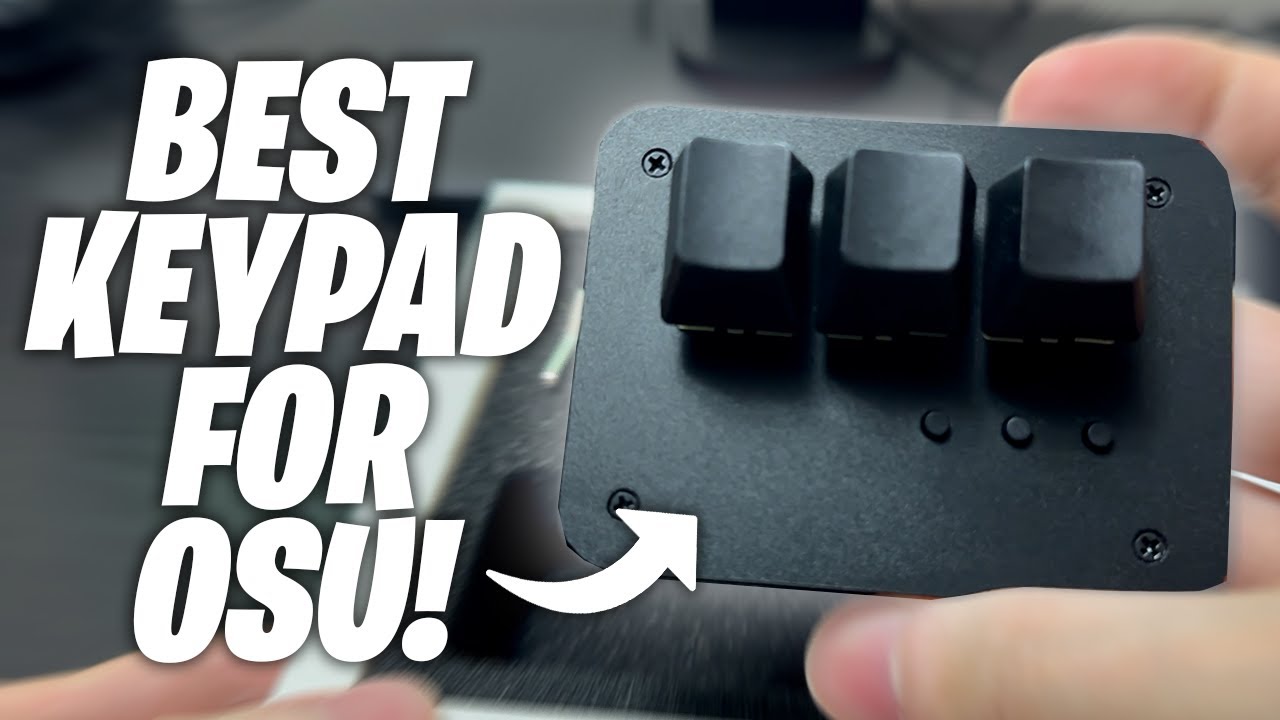 BEST osu! Keypad Momokai Tap Trio Review YouTube