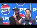 PNG Chief 001 and Wests Tigers Co-Captain Jarome Luai visit Pepsi Pacific Industry Limited