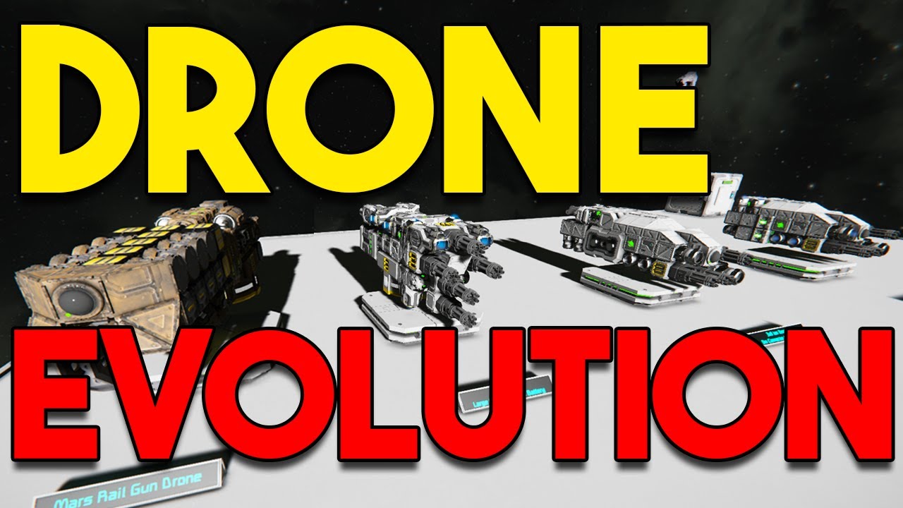 The Design Evolution of a Combat Drone to Fight the Factorum in Space ...