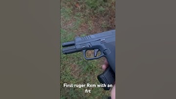 ruger Rxm with a frt trigger