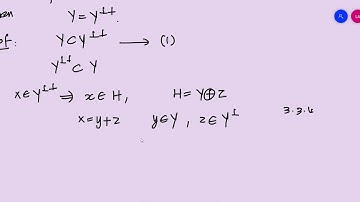 Functional Analysis Module III Class 14 A Equality of a spce and its double annihilator