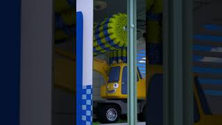 Poco! Let&#39;s take a bath! | Strong Heavy Vehicles #tayothelittlebus #Shorts