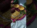 Let’s setup our haldi platter 💝