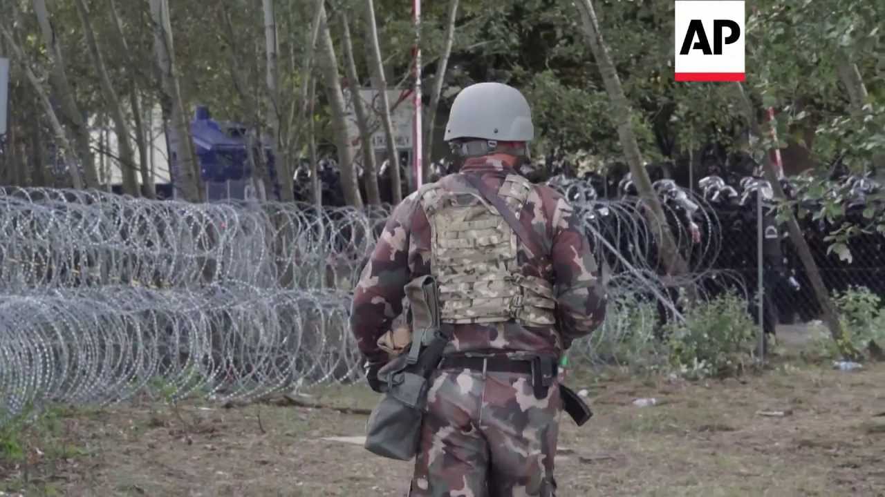 Hungary police repel migrants at Serbia border | Editor's Pick | 16 Sept 15