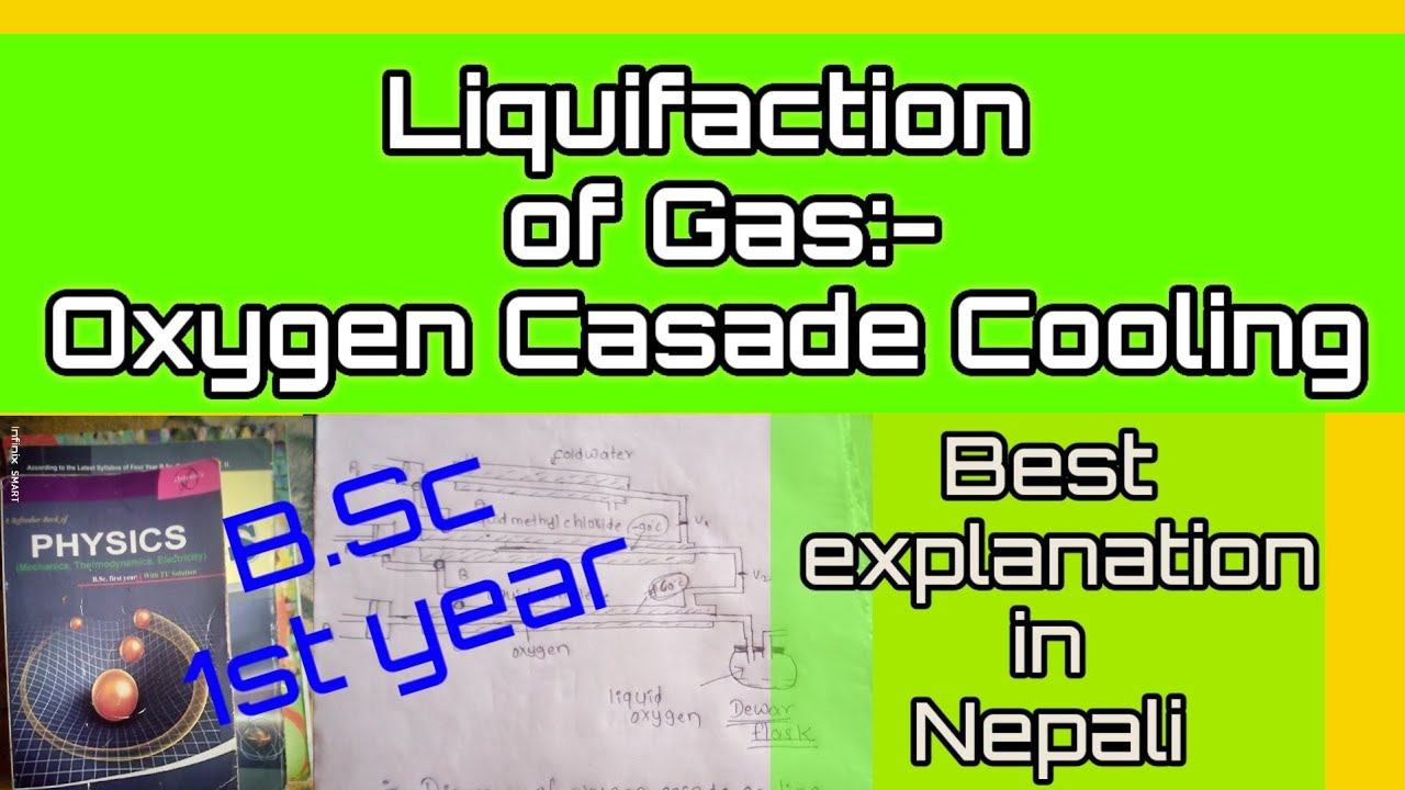 Production of low temperature 03 || Liquifaction of Gas || Oxygen Casade Cooling || B.Sc 1st year
