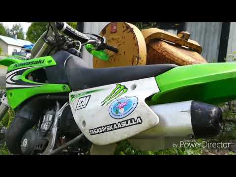 My new Kawasaki kx85 test ride