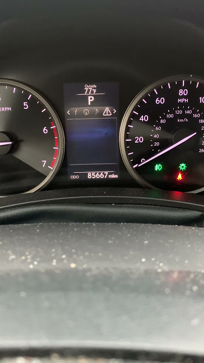 How to reset maintenance / oil life on a 2016 Lexus NX 200t