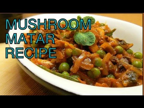 mushroom-matar-recipe-|-punjabi-indian-food-recipes