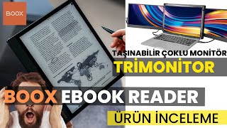 BOOX Dünyanın Bir Numaralı E-Kitap Okuyucusu | Trimonitor  Taşınabilir çoklu monitör | e-book reader
