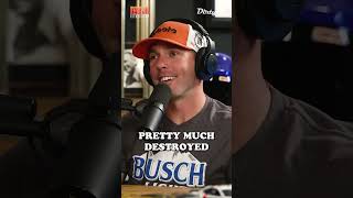 “That’s the one guy [Kevin Harvick] if you hook him, you better know what you’re doing.” 😅
