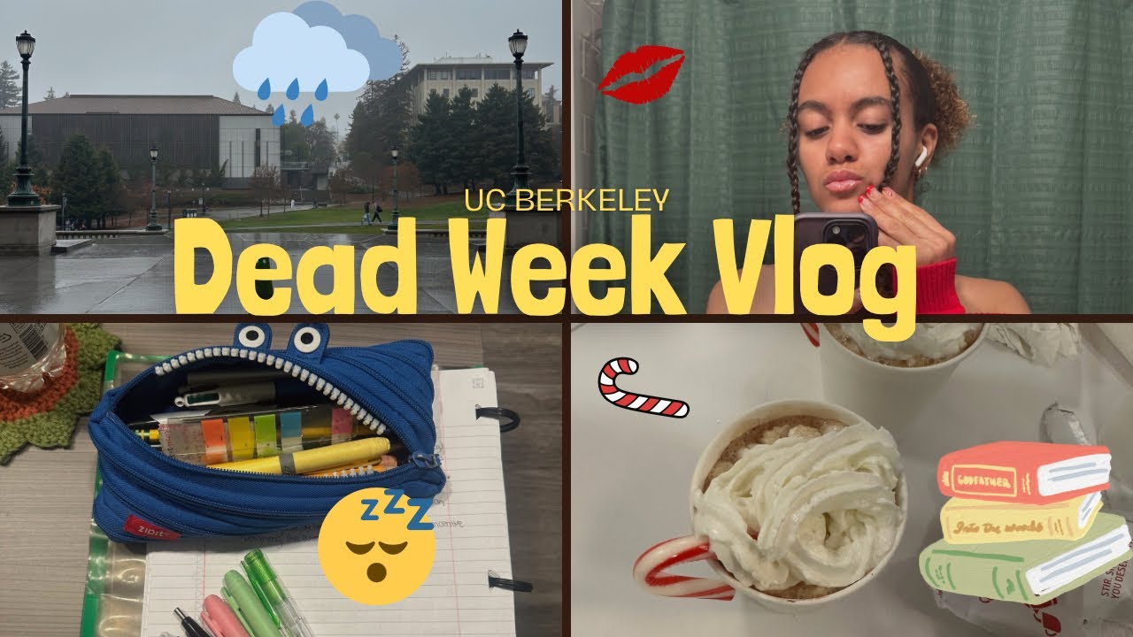 UC Berkeley Dead Week (Pre-Finals Week) Vlog