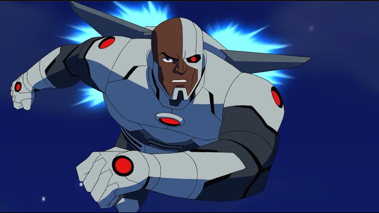 Cyborg Powers and Fight Scenes - Batman Unlimited: Monster Mayhem