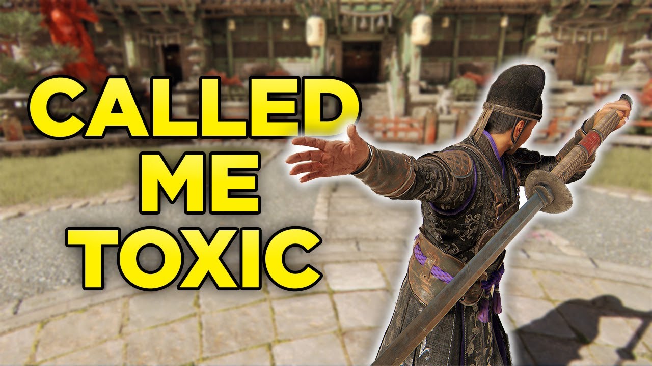 He Came Into Chat To Call Me Toxic | For Honor Dominion