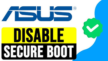 How to DISABLE SECURE BOOT on ASUS BIOS 2024 | Turn Off Secure Boot ASUS