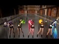 Sexy Love - Korean ver.【MMD】💕TDA Miku, Gumi, Rin, Haku & Luka K-POP/ ray-cast