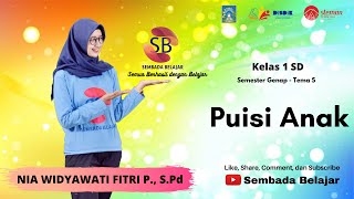 Sembada Belajar - Kelas 1 Tema 5 'Puisi Anak'