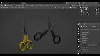 Hardsurface Modeling: SCISSORS