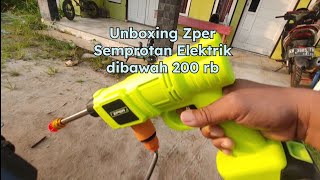Unboxing Zper Alat Cuci Motor Mobil 100 Ribuan