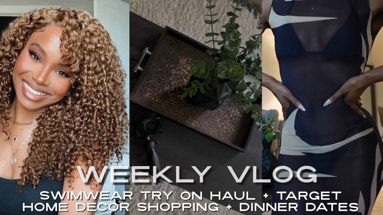 Еженедельный видеоблог | Покупка товаров для дома Target + покупка купальников из матовой коллекц...