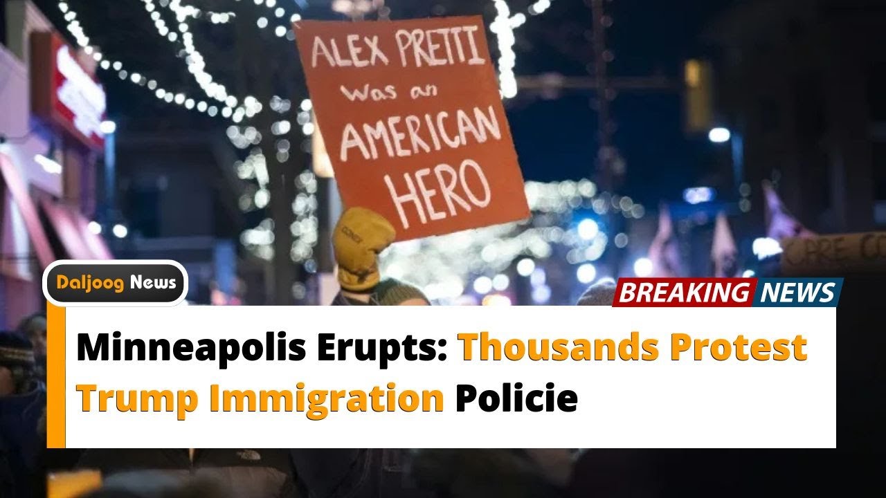 В Миннеаполисе вспыхнули протесты: тысячи людей протестуют против иммиграционной политики Трампа.