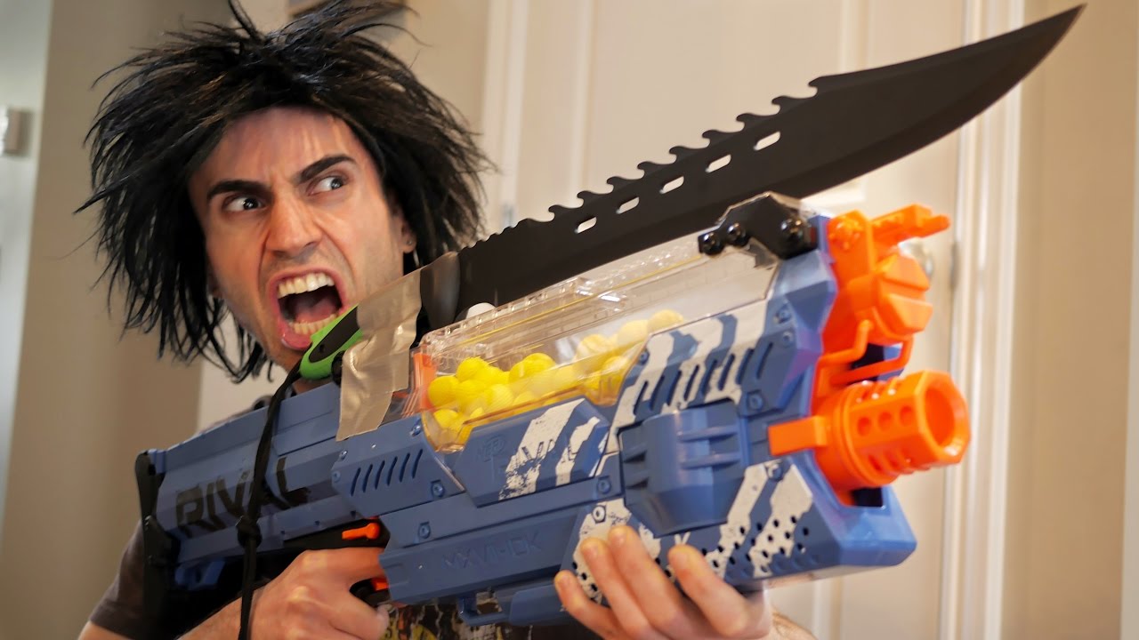 nerf gun battle videos