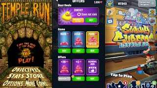 Temple Run Vs Flippy Race Vs Subway Surfers Little Rock - Endless Run Gameplay screenshot 3