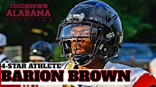 DeVonta Smith 2.0? Bama fans need to KNOW him! - Barion Brown Game Highlights