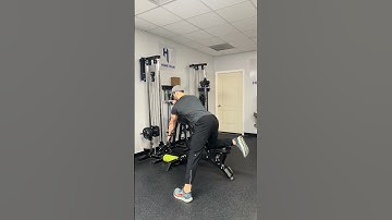 Low Anchored Single Arm Cable Row w Elbow Reference HD
