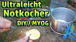 Mini-Ultralight-Notkocher Diy Myog 131