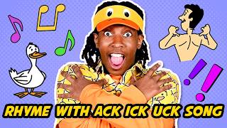 Phonics Song | Rhyme with ACK ICK UCK | Digraph CK