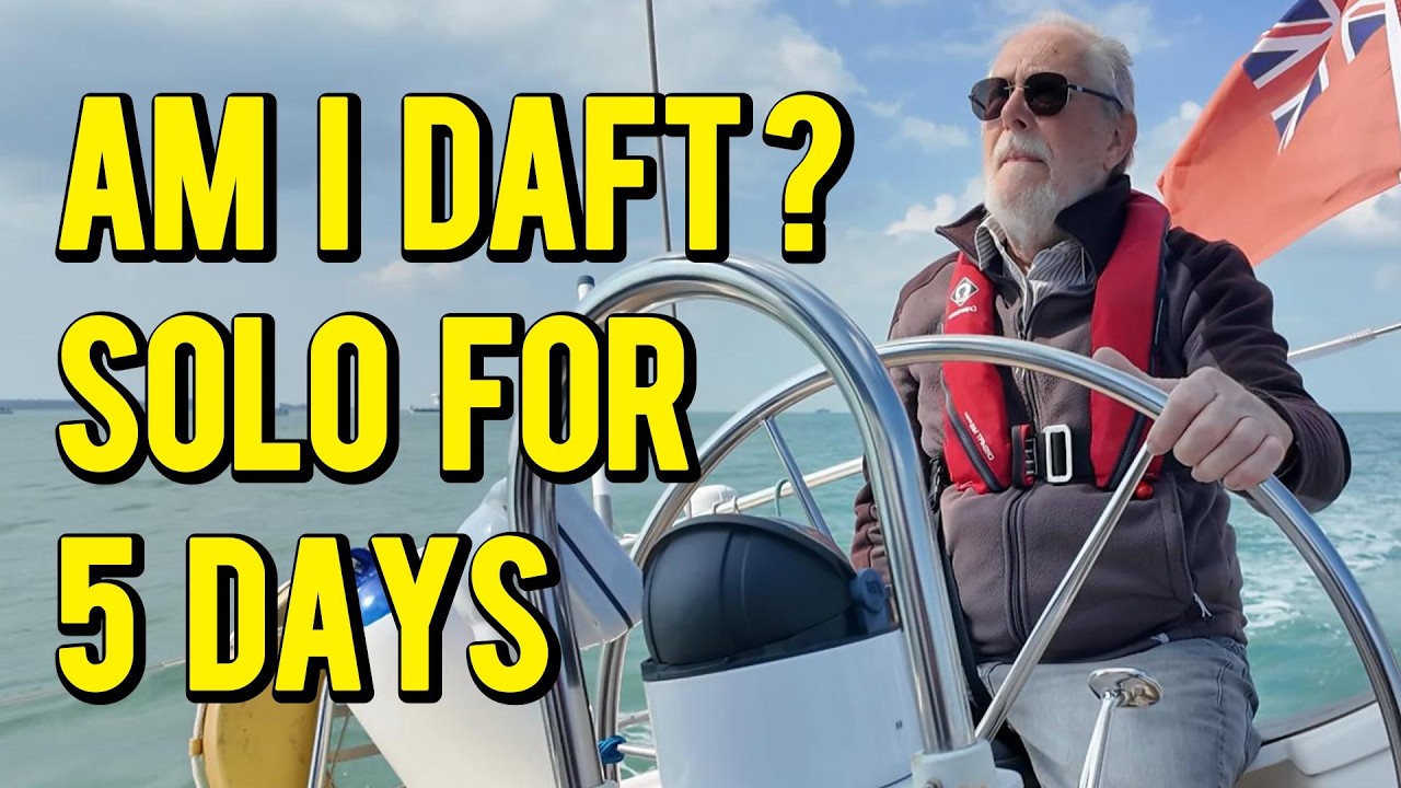 I'm 76, Will I Make It? First Solo Sail on Zephyr IV