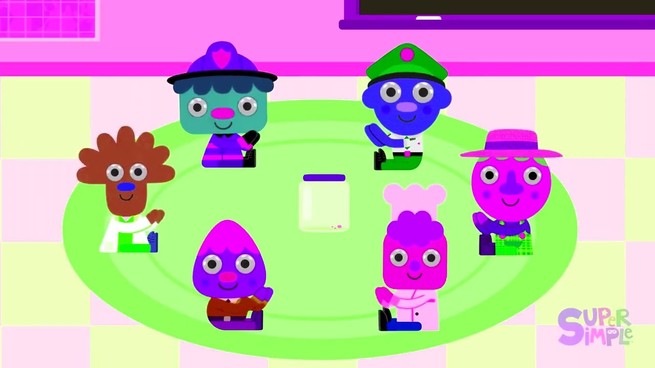 Super Simple Songs Who Took The Cookie Intro Logo Sponsored By Klasky Csupo 2001 Effects