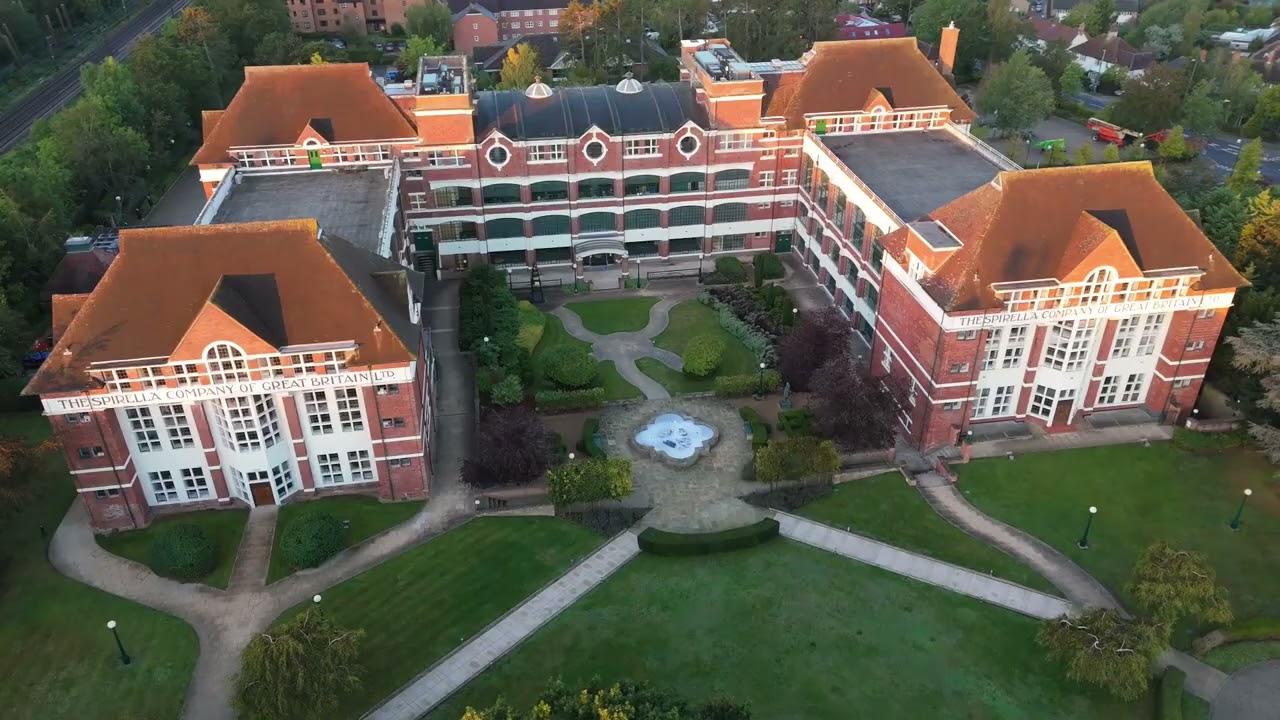 Letchworth Garden City drone shots
