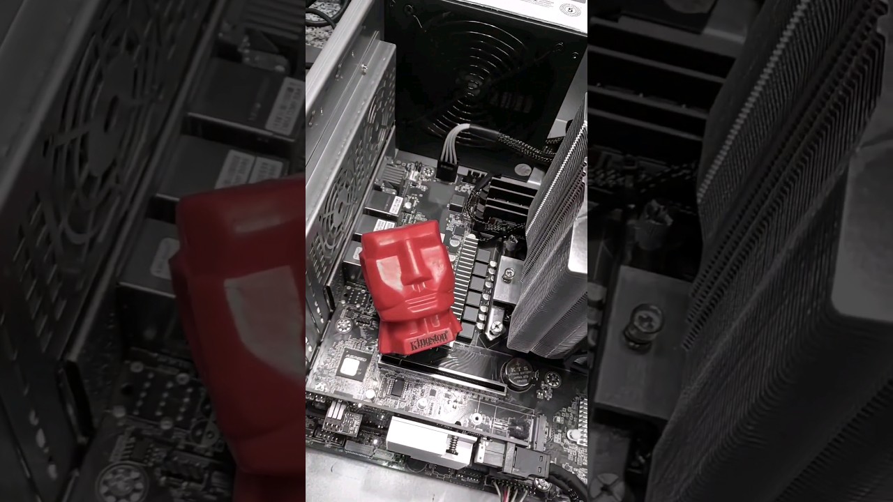 Servidor com Intel Xeon E2388G, volumes RAID em SSDs Kingston DataCenter DC500R e memória 128GB RAM