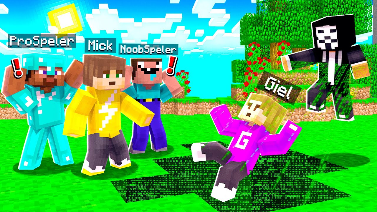 GIEL GEVANGEN GENOMEN DOOR DE HACKER In Minecraft (Survival)