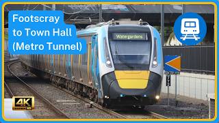 Metro Trains HCMT Ride - Footscray to Town Hall via the Metro Tunnel - Sunbury Line