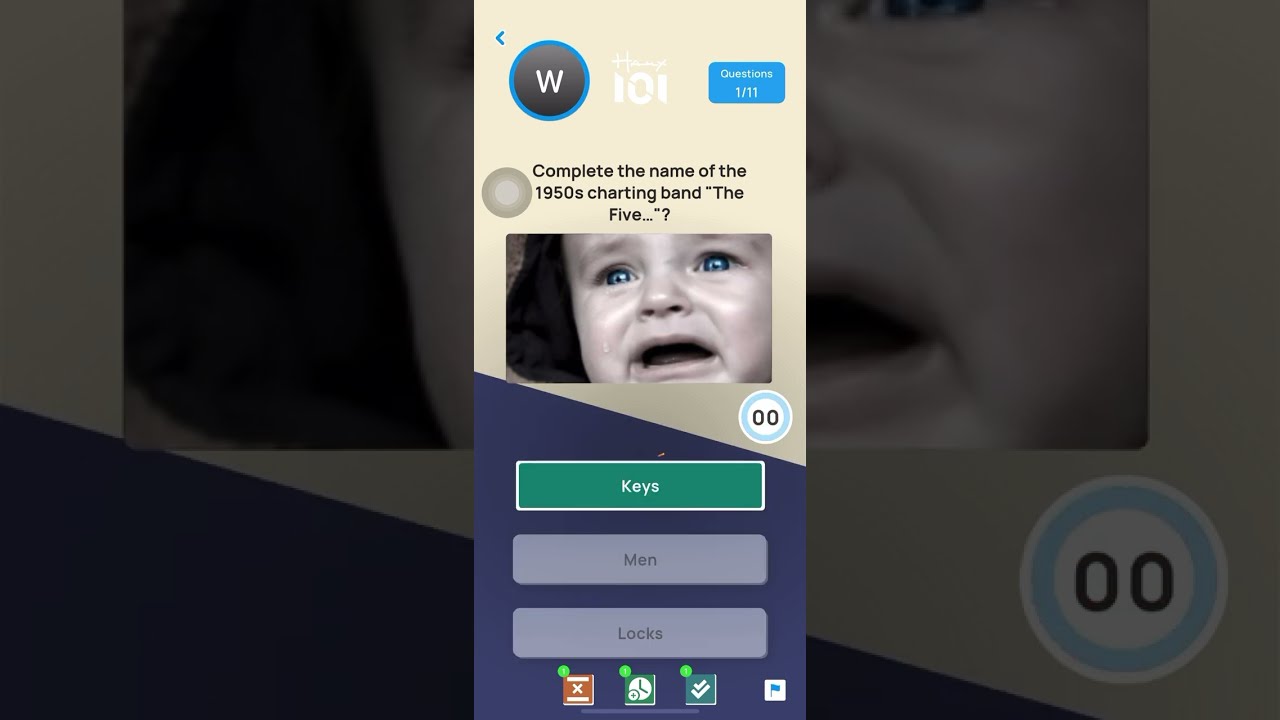 I’m very bad at Trivia… “Hanx 101 Trivia” gameplay