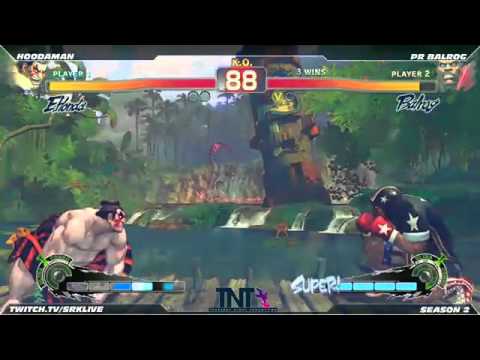 SRK TNT - Hoodaman vs PR Balrog - Loser's Finals AE 2012