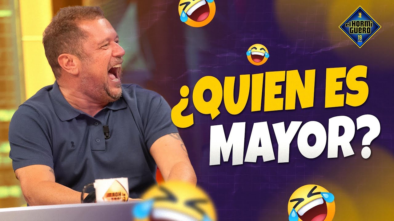 Los tertulianos cómicos a prueba del juego "¿Quién es mayor?" - El Hormiguero