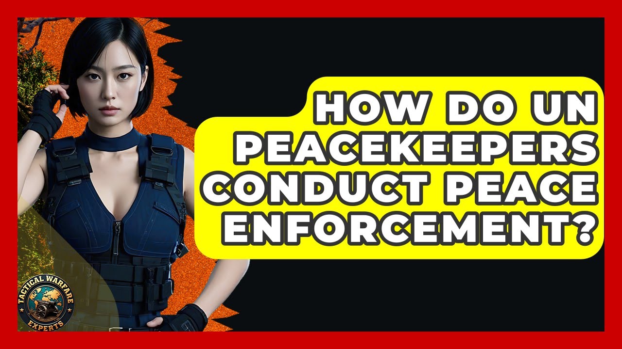 How Do UN Peacekeepers Conduct Peace Enforcement? - Tactical Warfare Experts