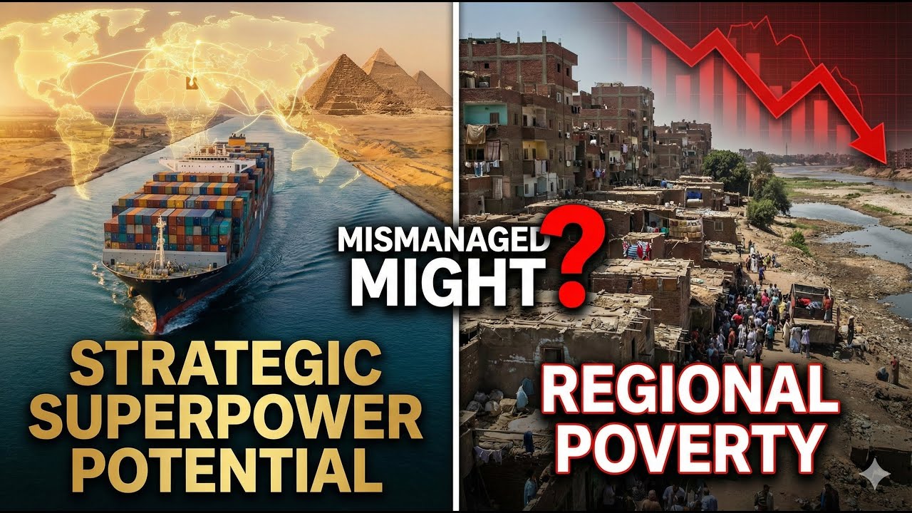 The Suez Canal Secret: Why Egypt is One of the Poorest Mediterranean Nations