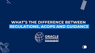 The difference between Regulations, ACOPs & Guidance