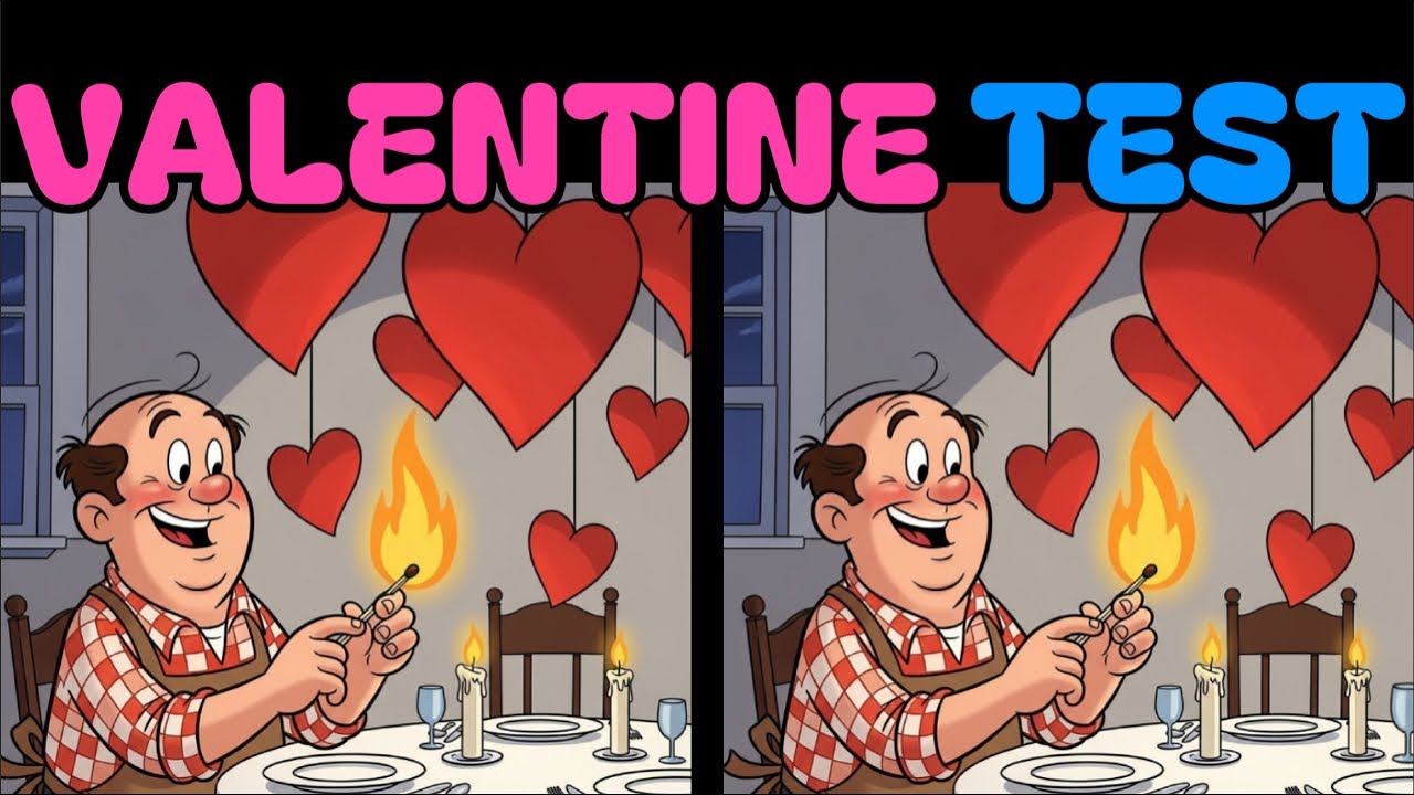 Lulu Spot the Difference | Valentine Eyes Test 👀