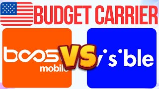 Comparing Boost Mobile vs Visible for BEST Phone Internet Deals