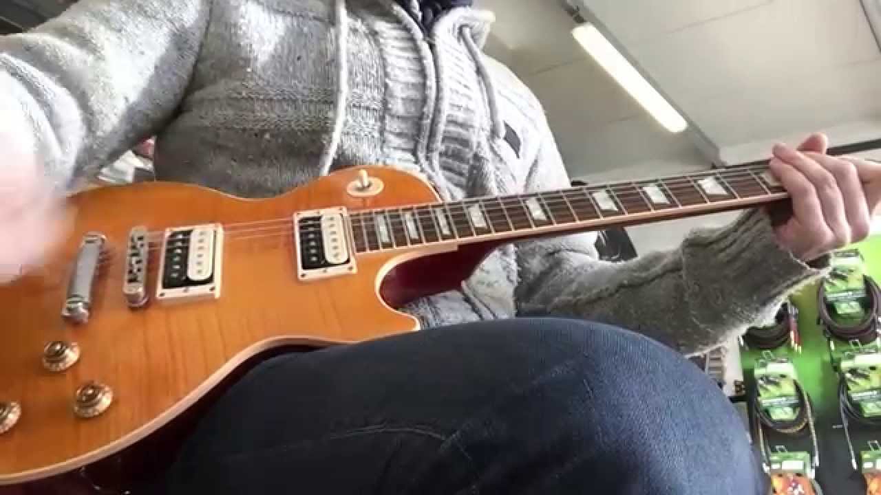Test comparatif entre Gibson LesPaul Standard et Reverend Sensei RA