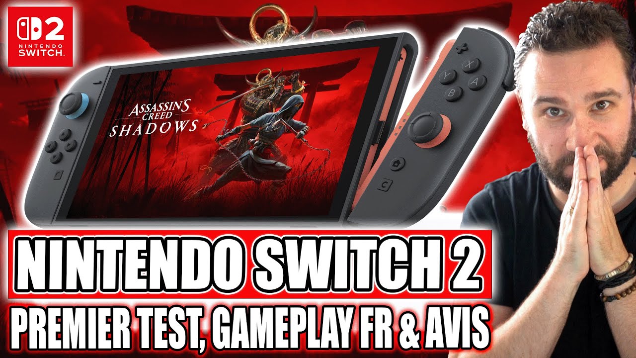 ASSASSIN'S CREED SHADOWS sur NINTENDO SWITCH 2 🔥 PREMIER TEST, GAMEPLAY FR & AVIS
