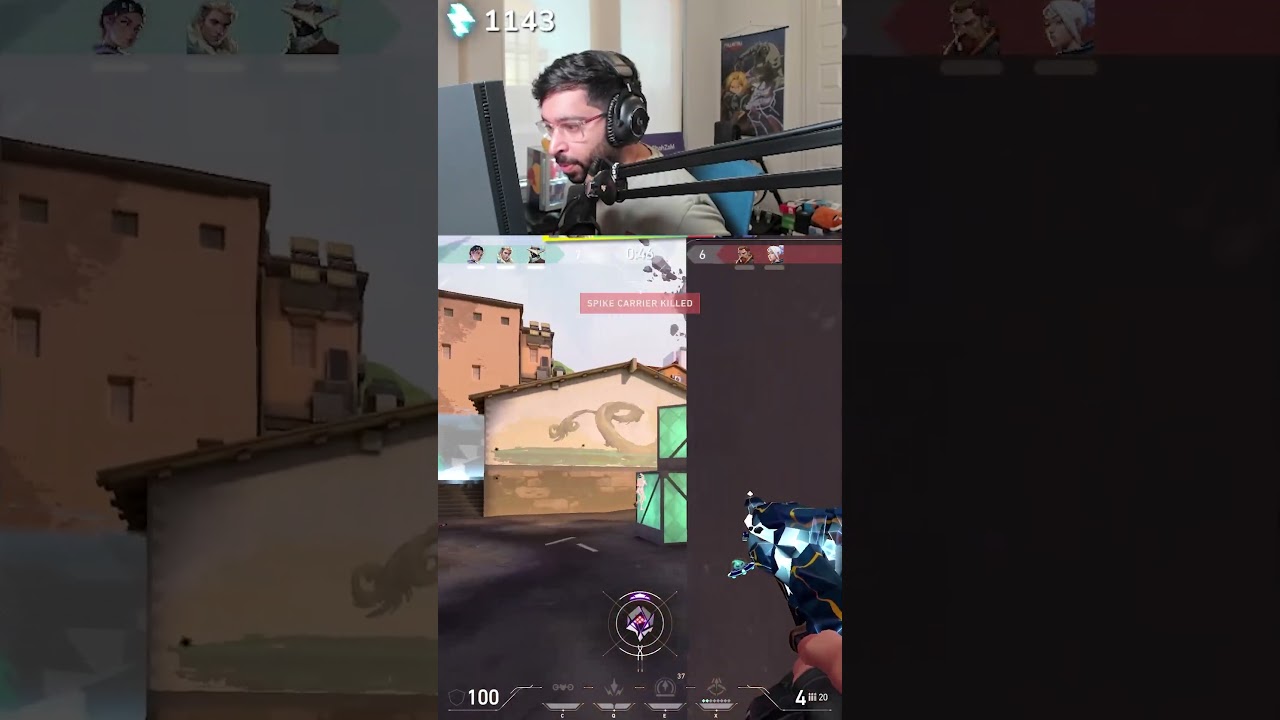 how to sheriff 101 #shahzam #valorant #valorantclips