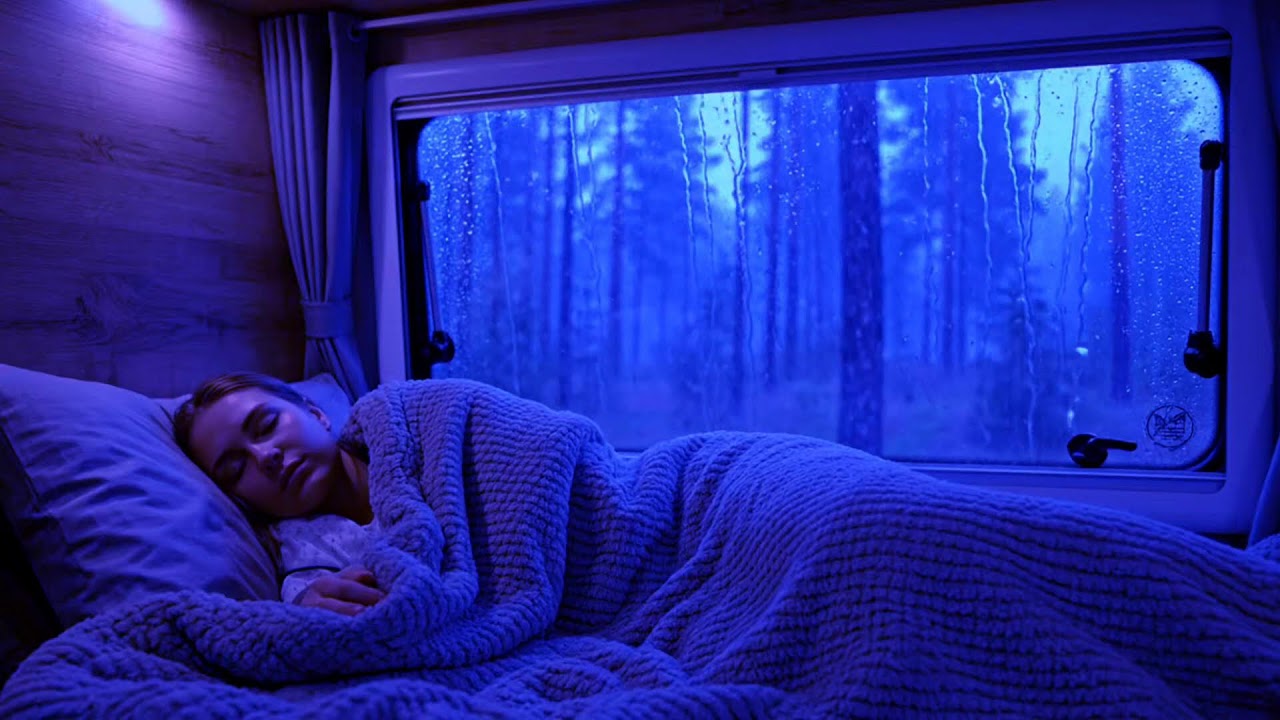 Peaceful Thunderstorm for Newborns | 8 Hours of Gentle Rain & Thunder