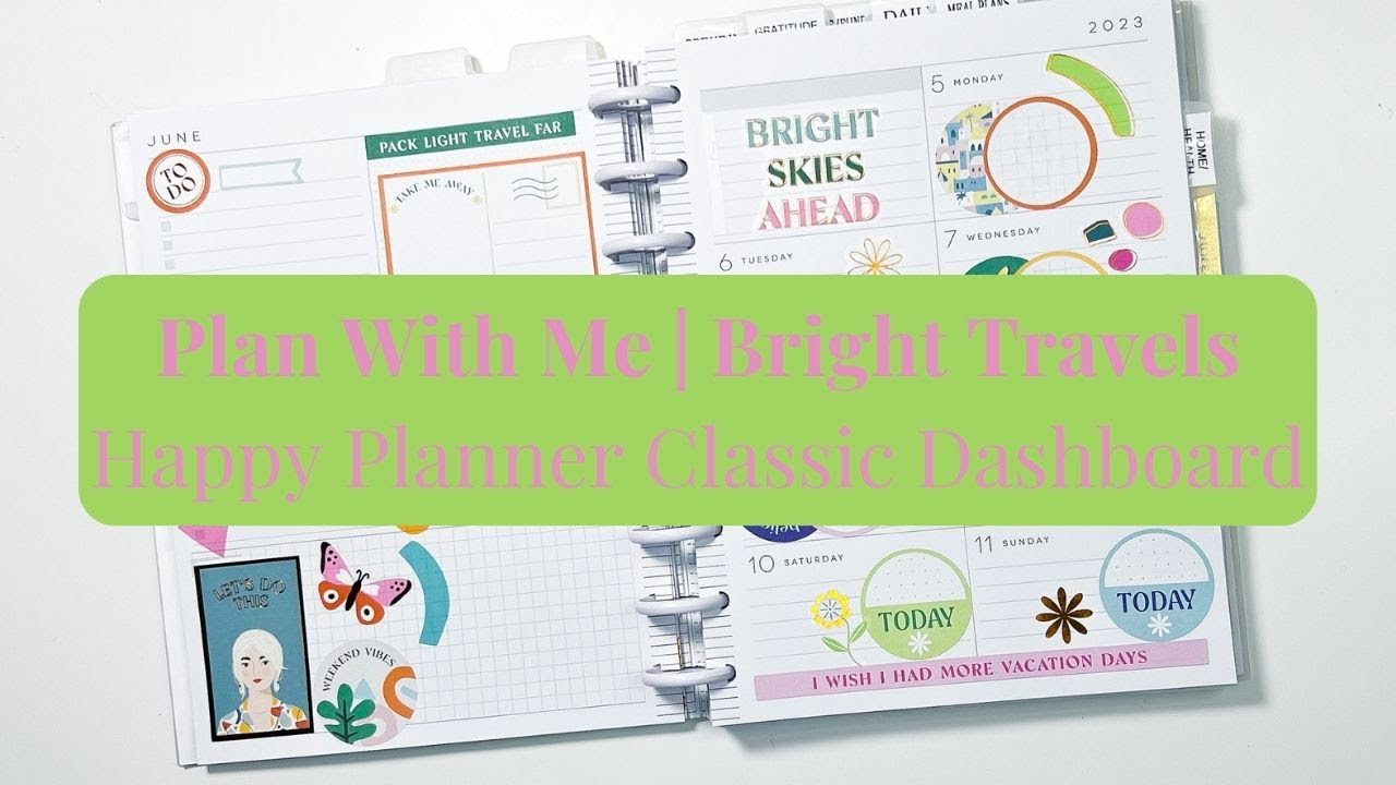 Bright Travels Plan With Me